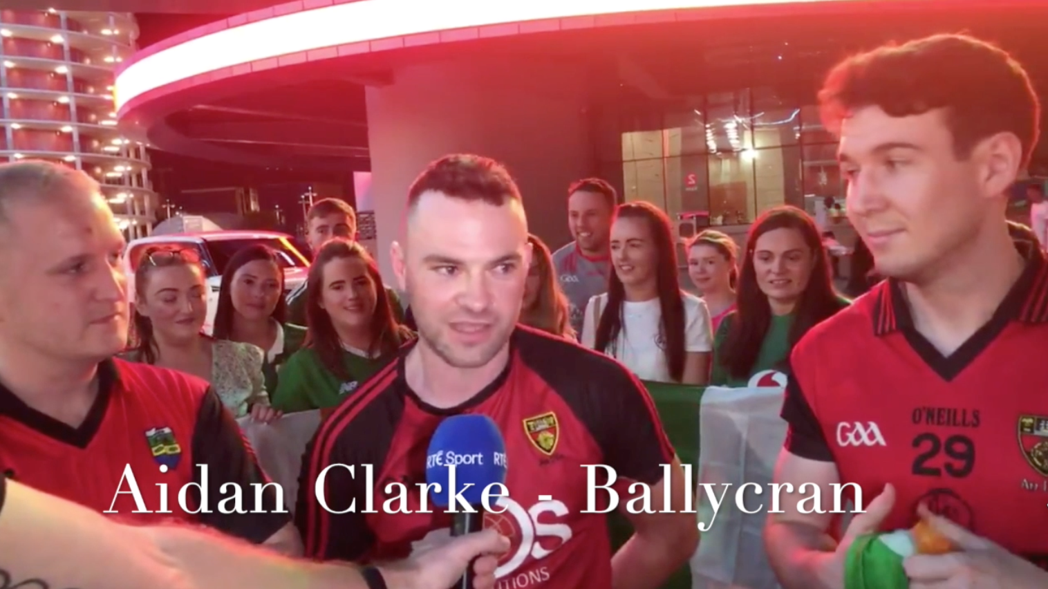 Ballycran’s Aidan Clarke Shares His Thoughts On Living Abroad