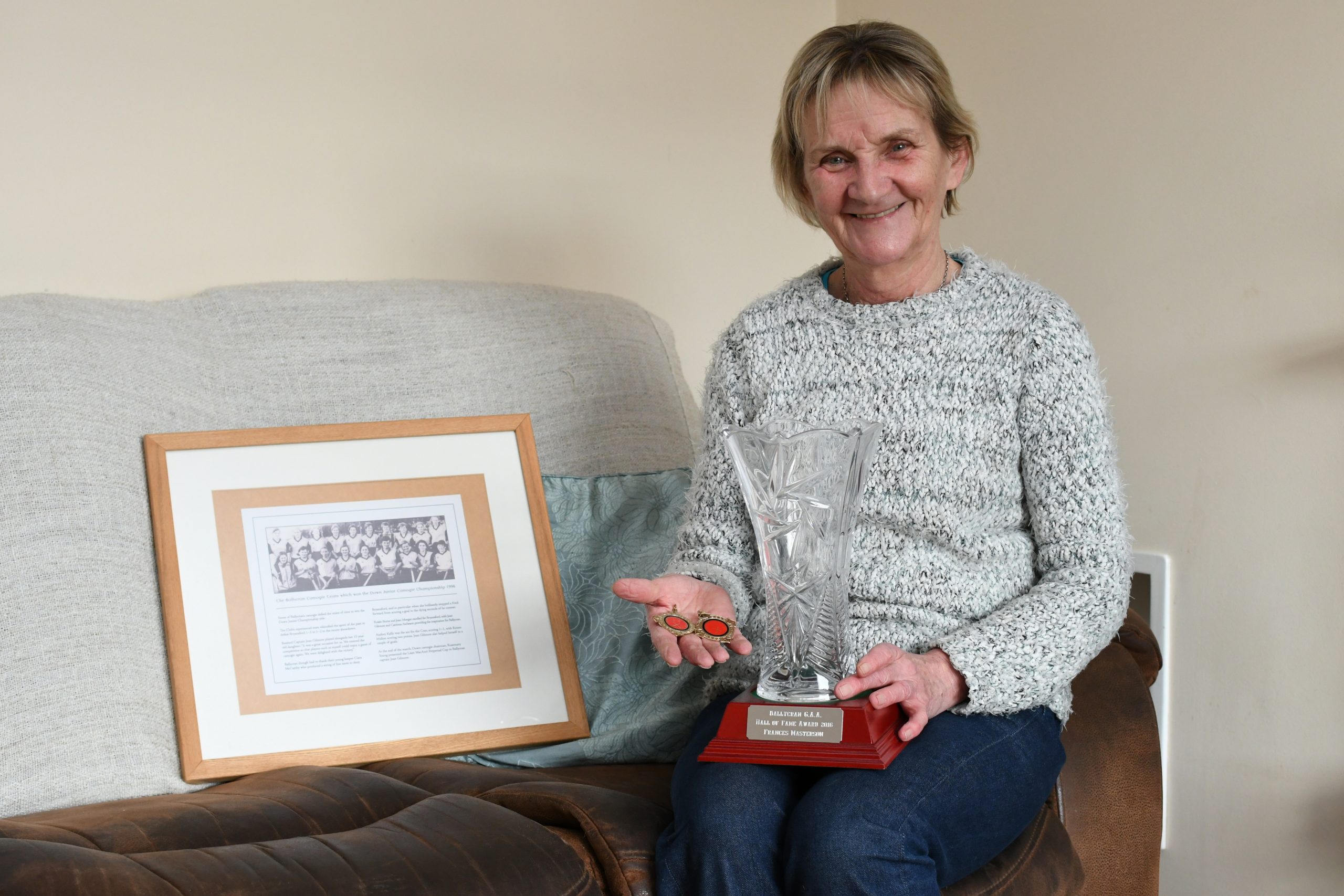 Ballycran’s first female Hall of Fame inductee talks about family life and camogie
