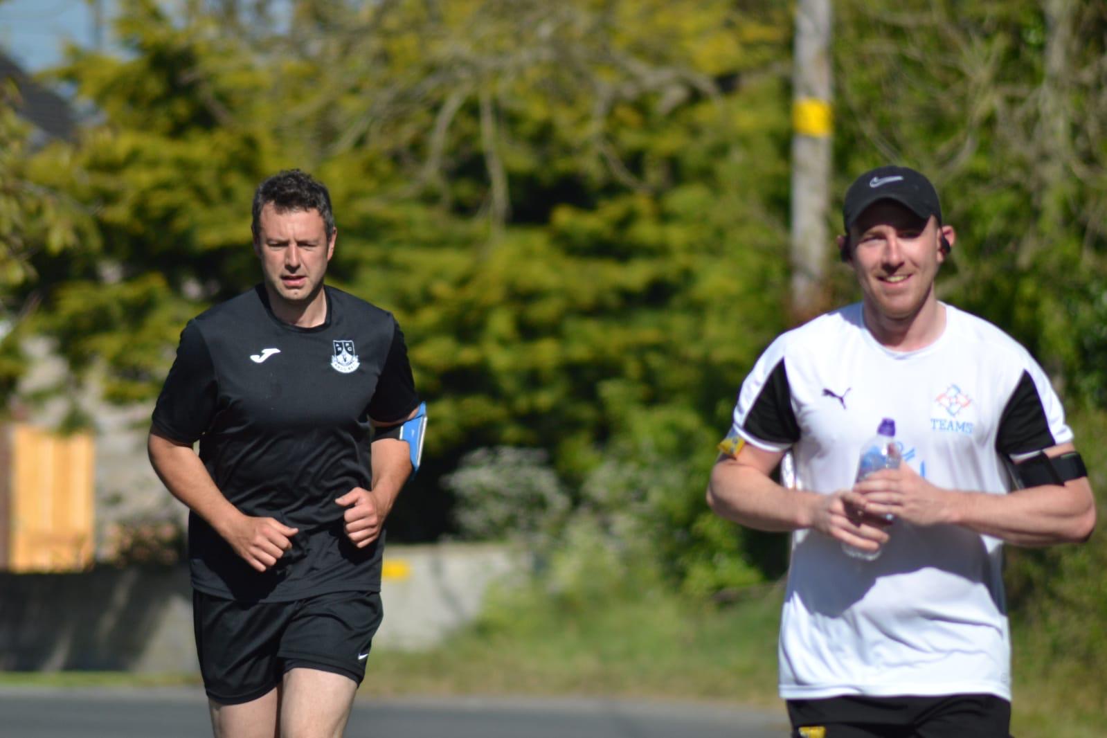 Ballycran’s Chris Egan solo runs without a stick in aid of Mental Health Charities – Update 2