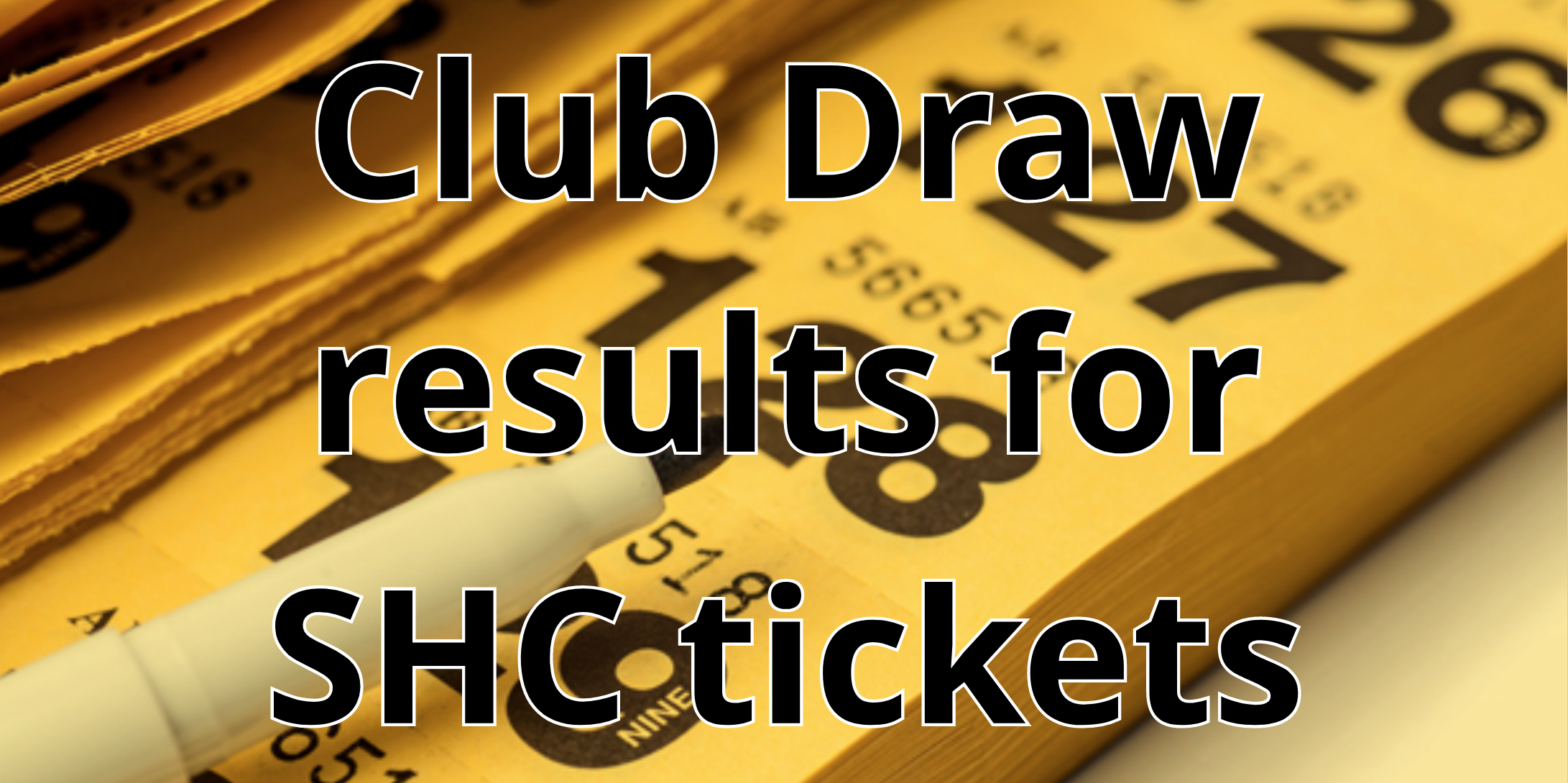 Down GAA SHC Club ticket allocation list and arrangements