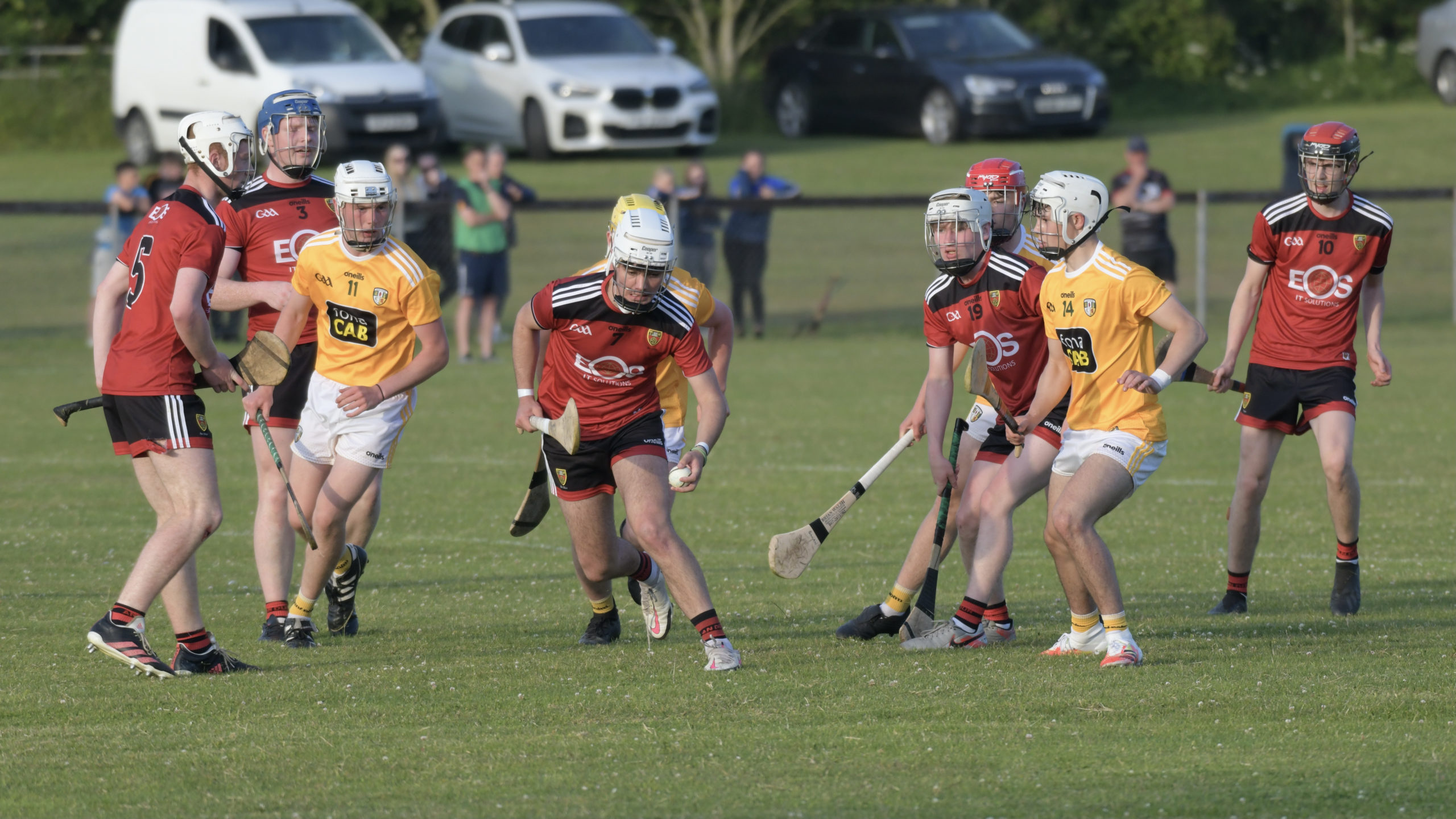 Down U17 hurlers narrow the gap but Antrim find another gear for the win