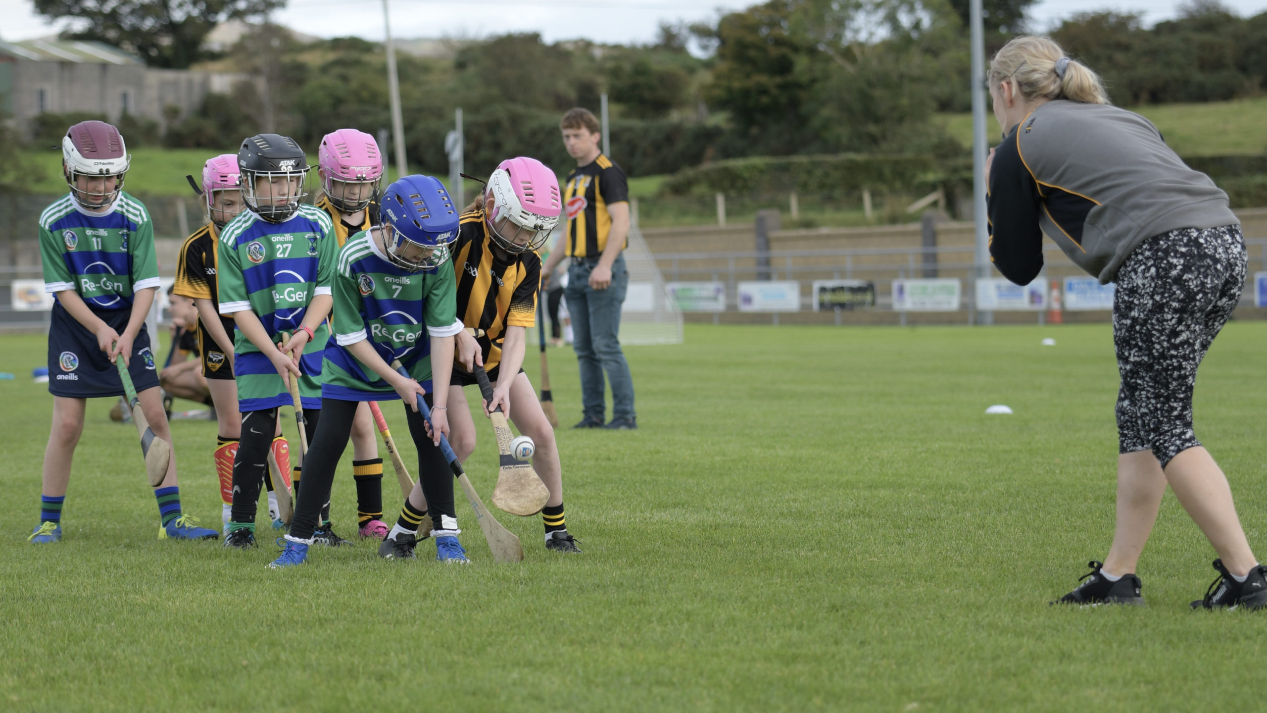 Ulster Camogie Underage blitz in Liatroim enjoys the last of the summer shine